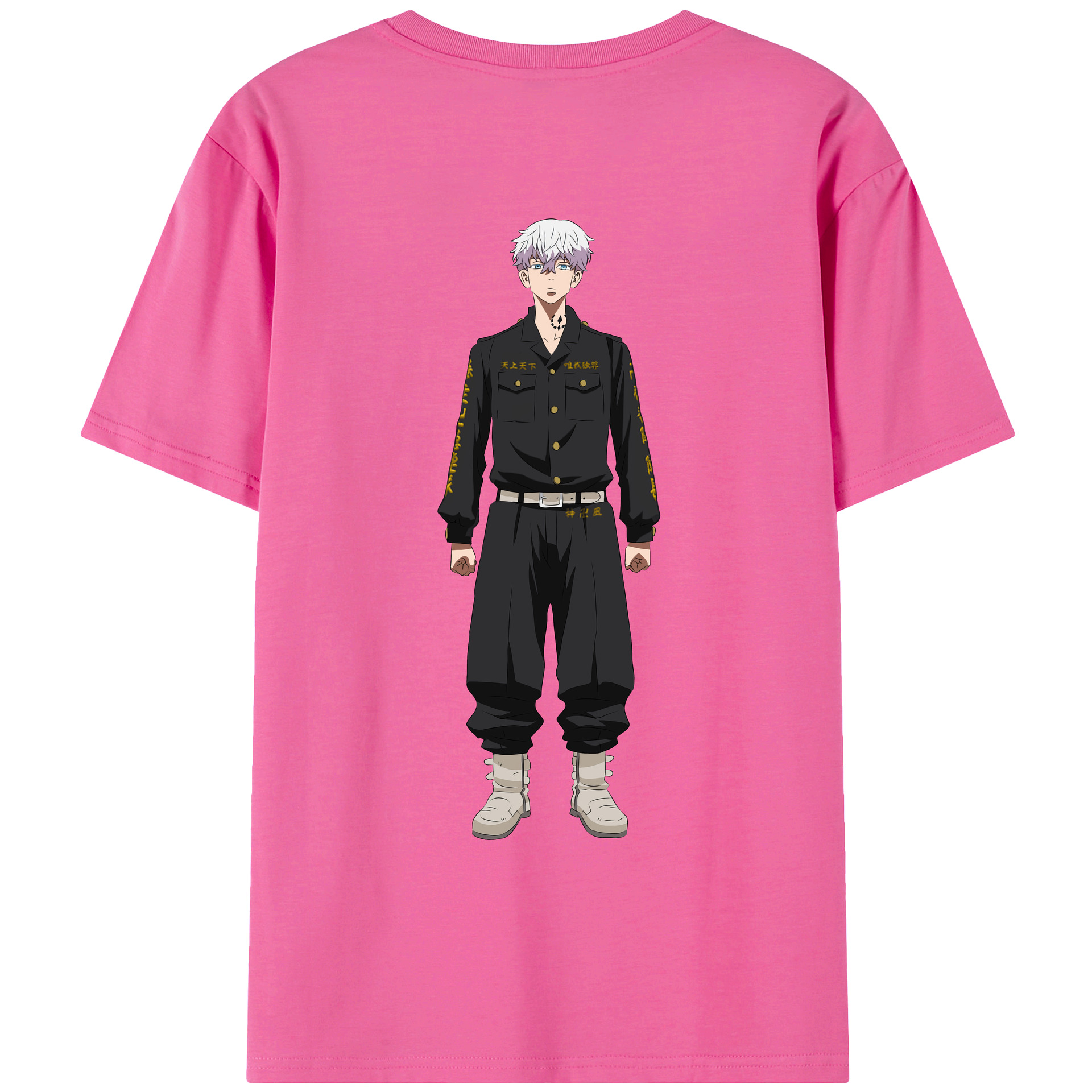（画像用） 東京リベンジャーズ Tokyo Revengers レディース半袖Tシャツ(バックプリント)